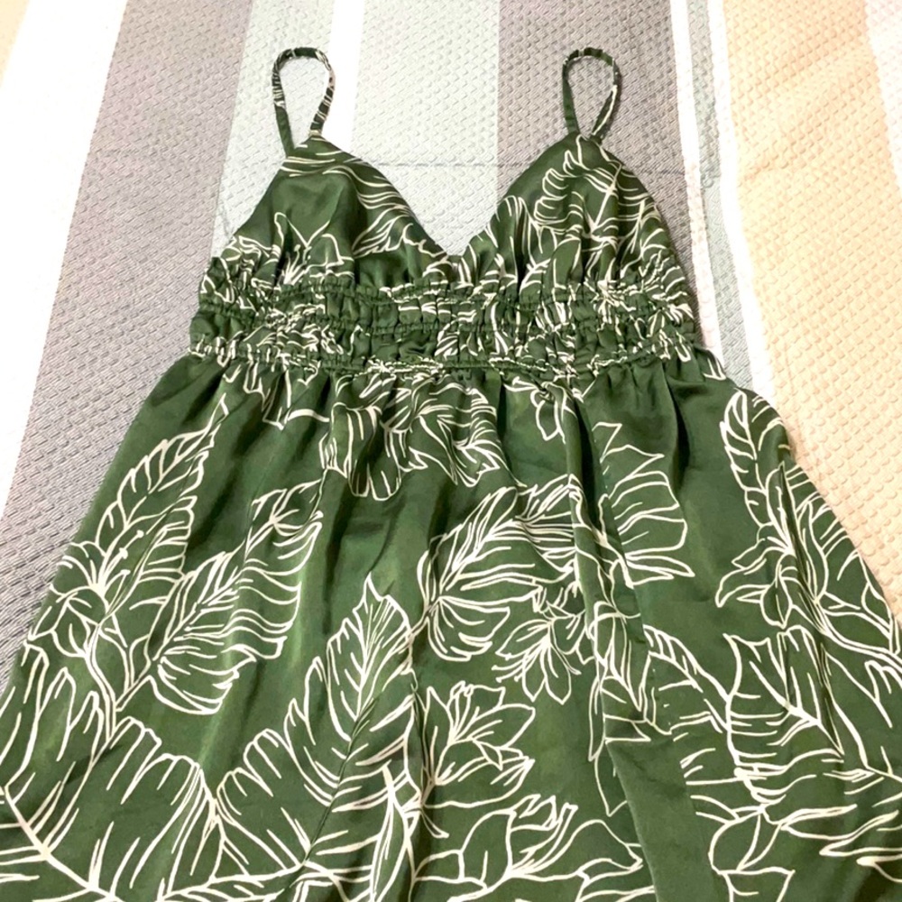 Green Leaf Dress from Charlotte Russe